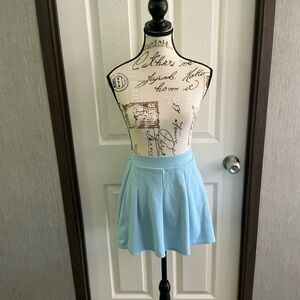 Wild Fable Light Blue Mini Skirt